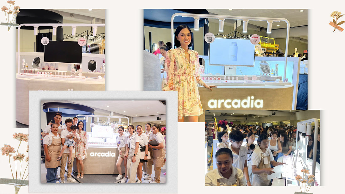 ARCADIA BEAUTY AT BLOGGERS UNITED BAZAAR: A DAY OF GLAM AND FUN